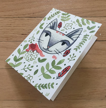 Jungle Cat card