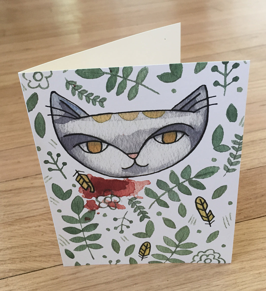 Jungle Cat card