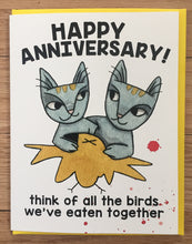 Happy Anniversary! Birds card