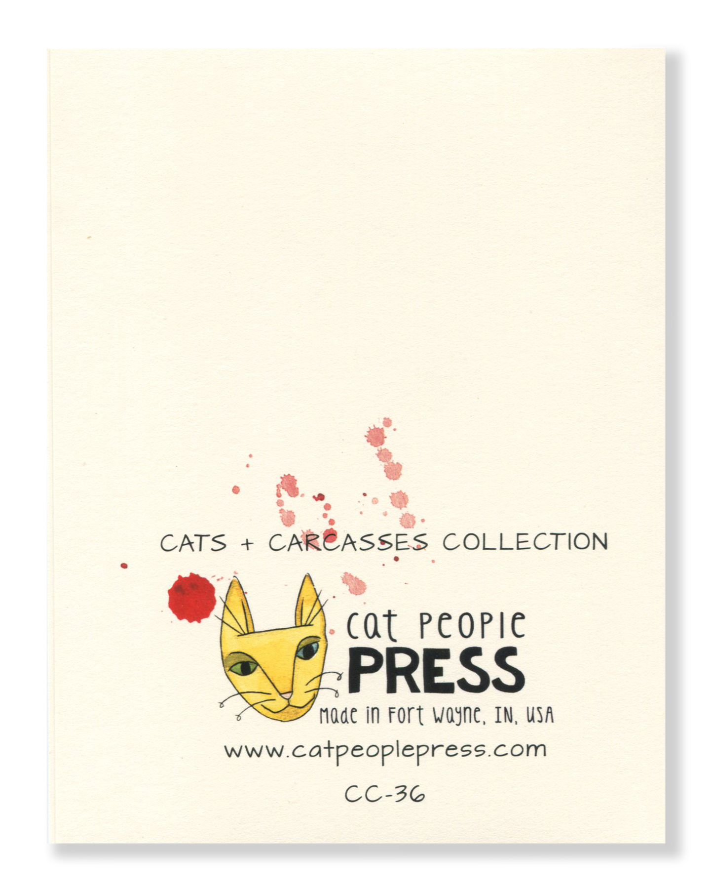 Thank You! Meow card