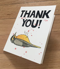 Thank You! Warbler card
