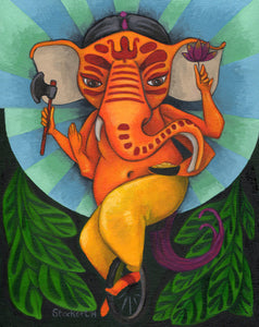 Ganesh Print 8x10