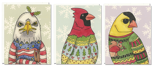 Birds in Ugly Sweaters 6-pack