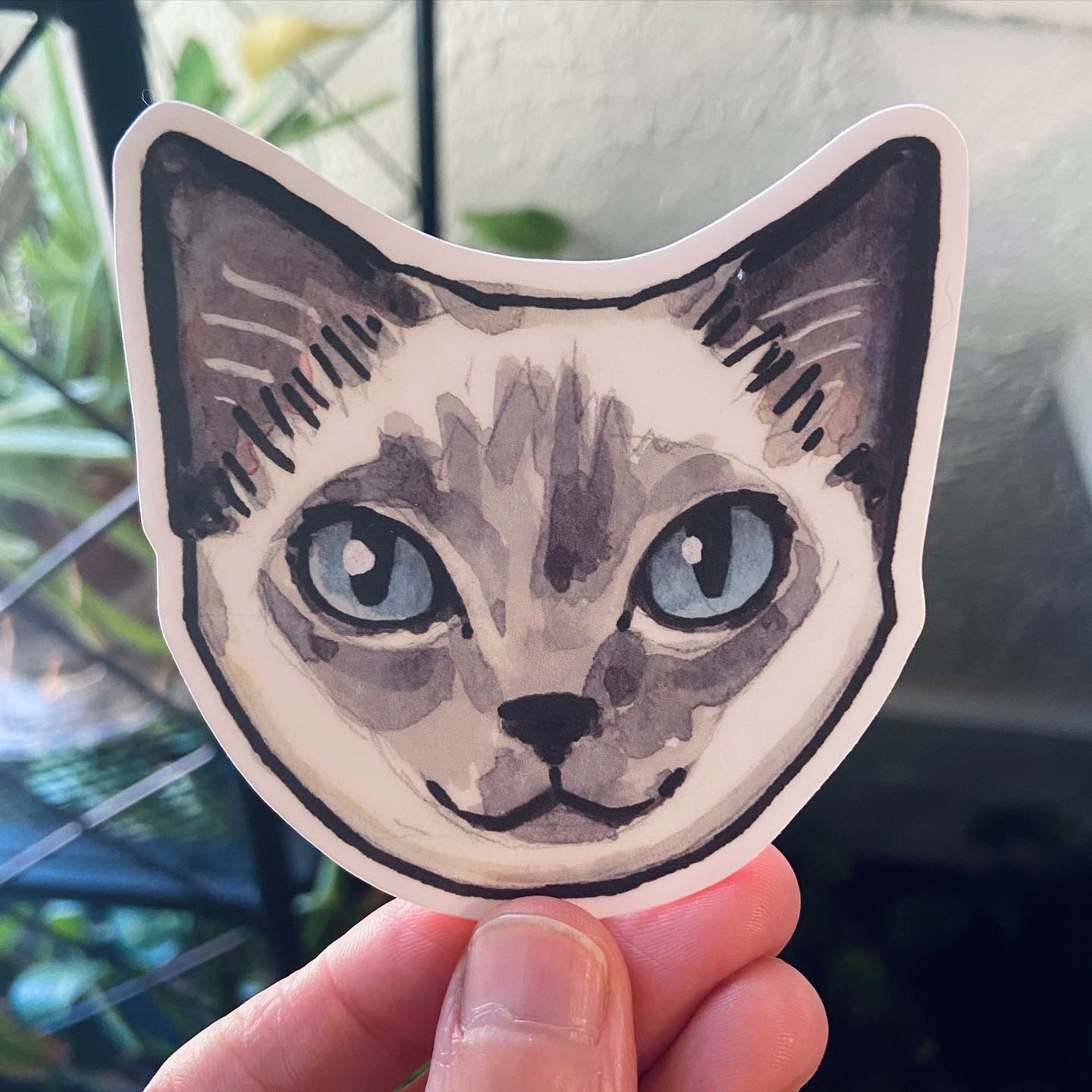 Blue Point Siamese Sticker