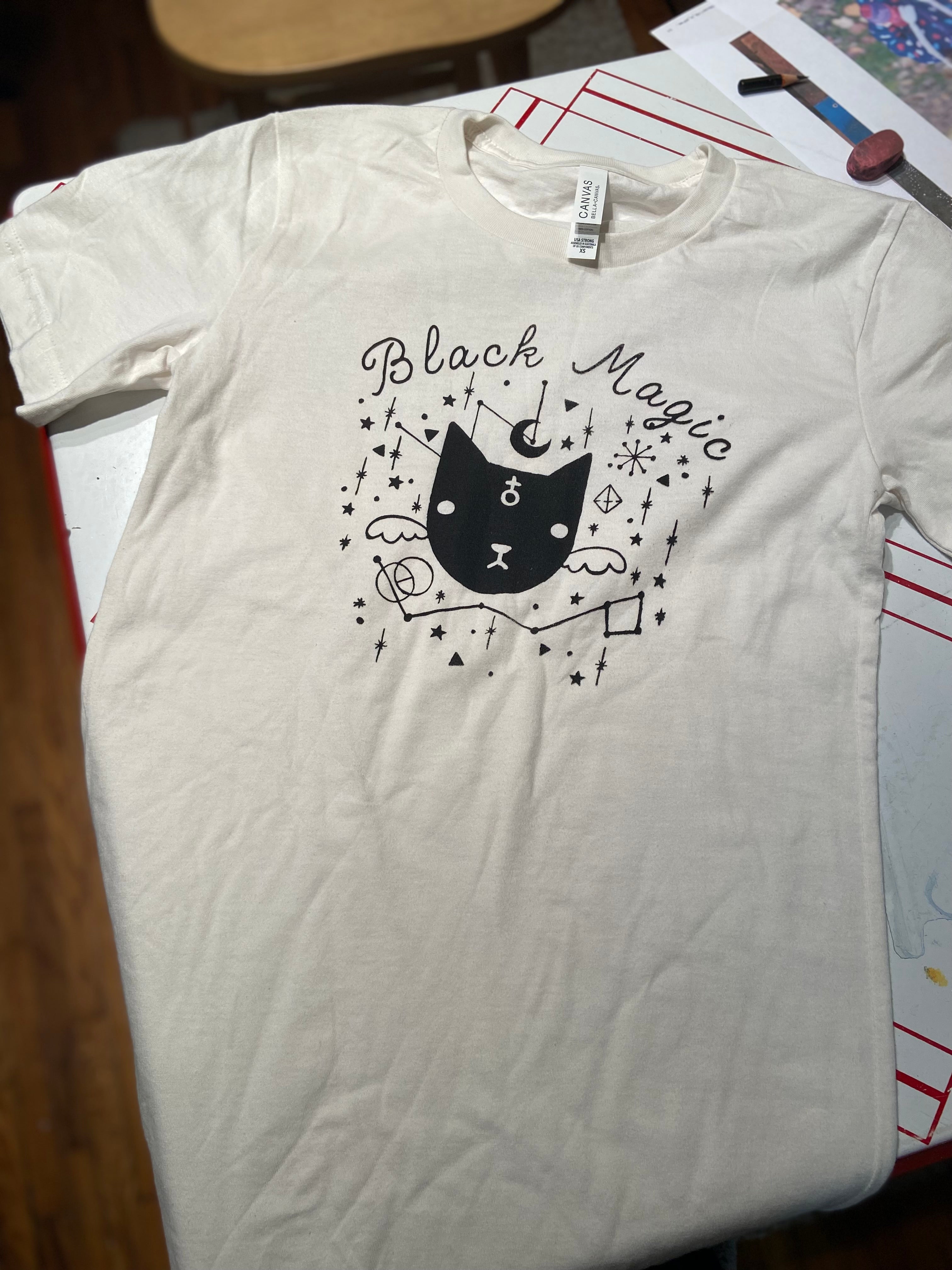 Black Magic T shirt – Cat People Press
