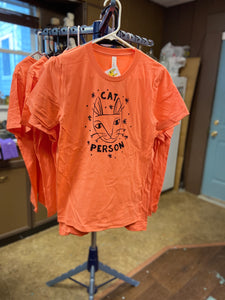 Cat Person T shirt