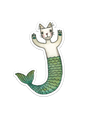 Purrmaid Sticker 5"