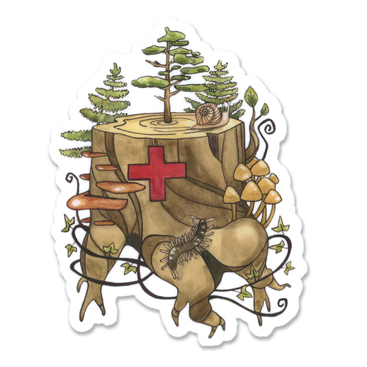 Nurse Log Sticker