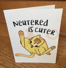 Neutered is Cuter card