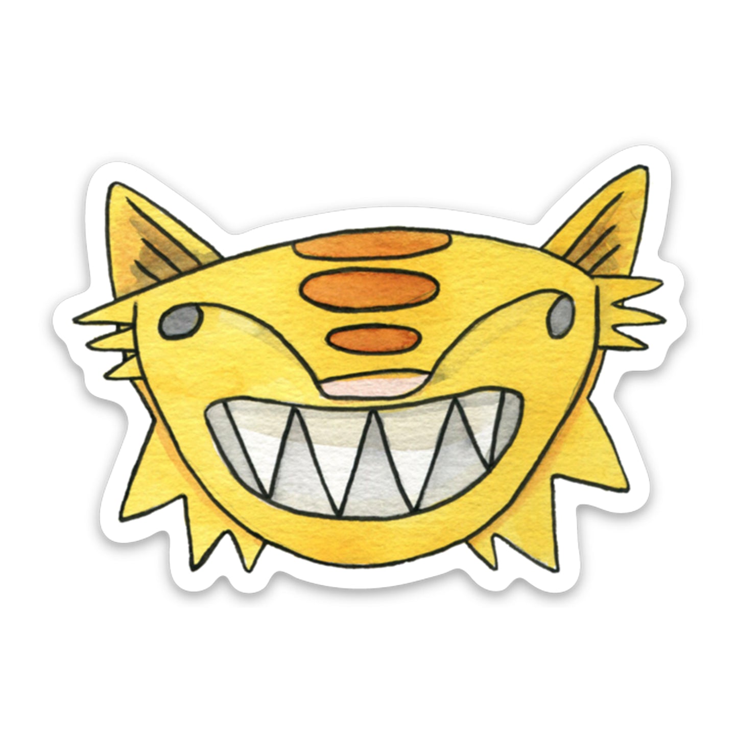 Tiger Cat Sticker